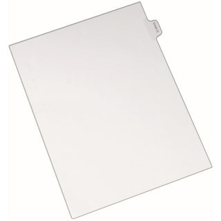 Avery Index Divider - 25 x Divider(s) - Side Tab(s) - Exhibit 22 - 1 Tab(s)/Set - 8.5" Divider Width x 11" Divider Length - Legal - 8.50" Width x 11" Length - White Paper Divider - Recycled - 1