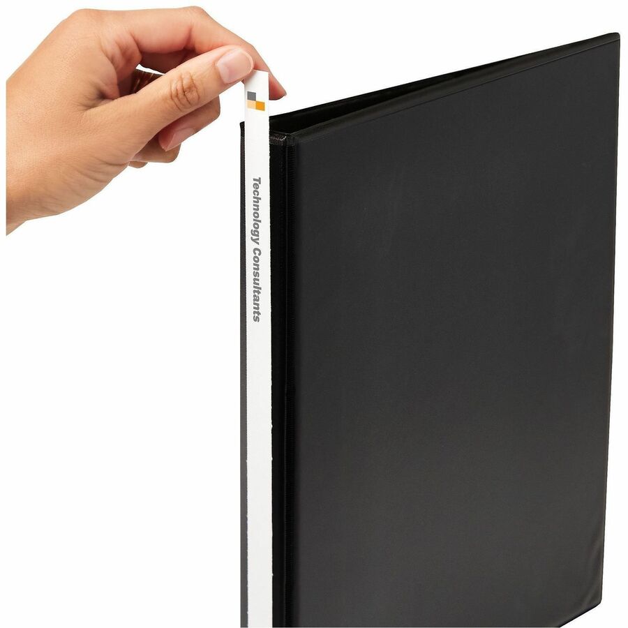 Binder Spine Inserts, 0.5" Spine Width, 16 Inserts/Sheet, 5 Sheets/Pack