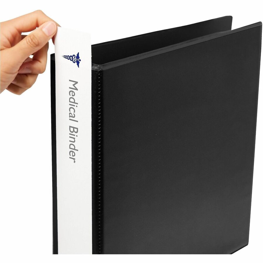 Binder Spine Inserts, 2" Spine Width, 4 Inserts/Sheet, 5 Sheets/Pack