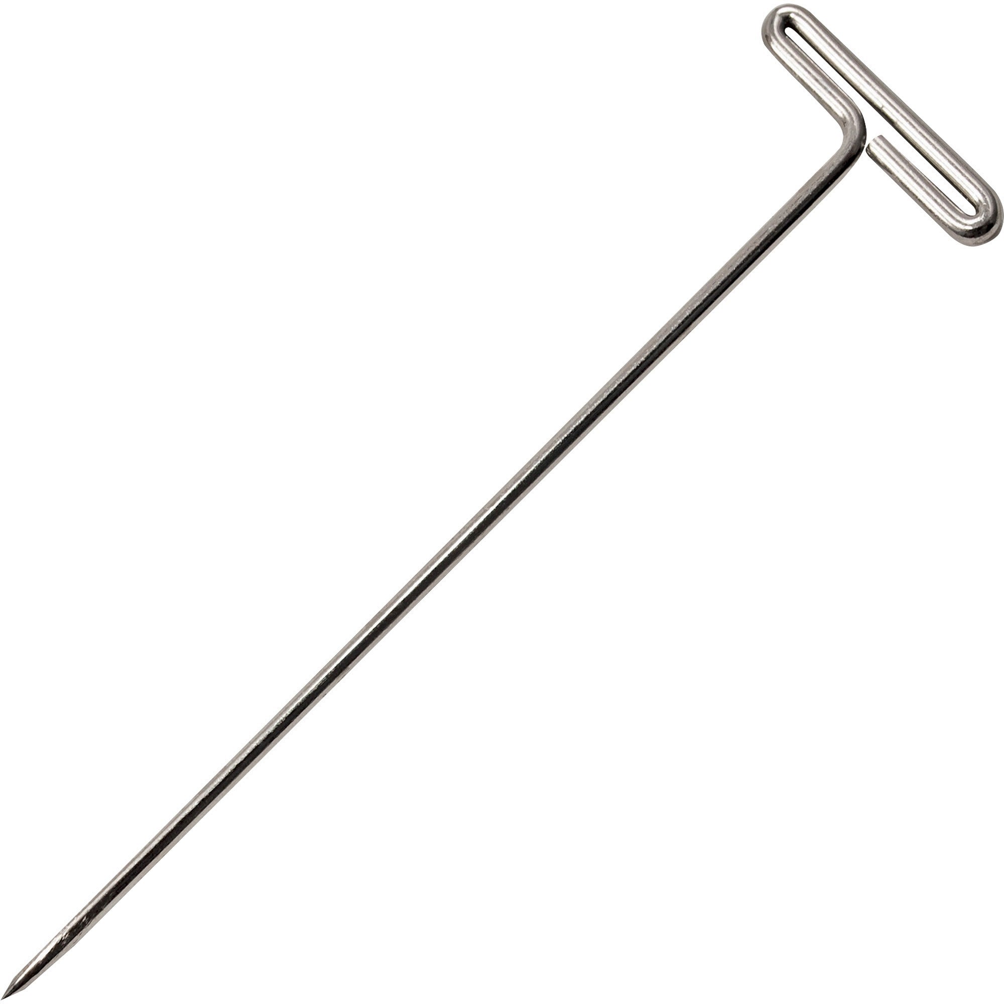 T-Pins, Steel, Silver, 1.5", 100/Box