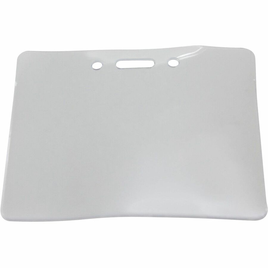 Sicurix Proximity Badge Holder, Horizontal, 4w x 3h, Clear, 50/Pack