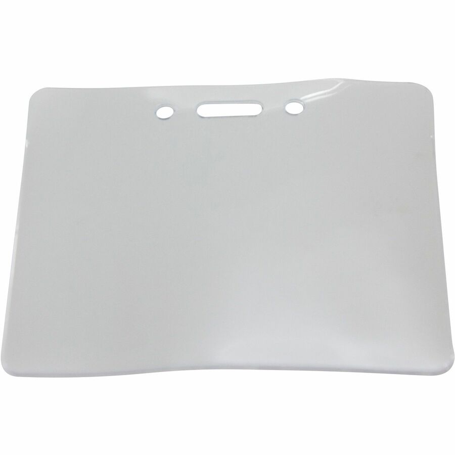 Sicurix Proximity Badge Holder, Horizontal, 4w x 3h, Clear, 50/Pack