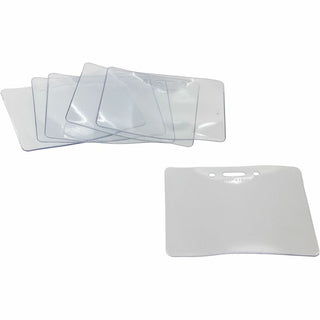 Sicurix Proximity Badge Holder, Horizontal, 4w x 3h, Clear, 50/Pack
