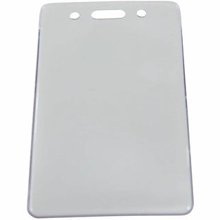 Sicurix Proximity Badge Holder, Vertical, 2 1/2w x 4 1/2h, Clear, 50/Pack