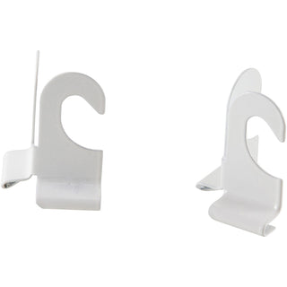 Baumgartens Suspended Ceiling Hooks - 30 lb (13.61 kg) Capacity - 2" Size - for Plant - White - 2 / Pack - 