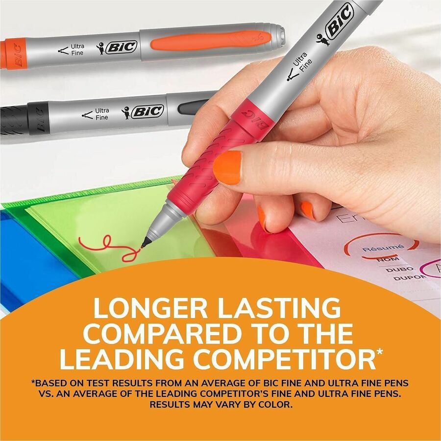 Intensity Ultra Fine Tip Permanent Marker, Ultra-Fine Needle Tip, Tuxedo Black, Dozen