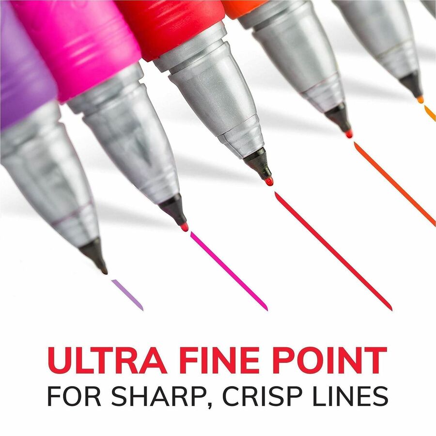 Intensity Ultra Fine Tip Permanent Marker, Ultra-Fine Needle Tip, Tuxedo Black, Dozen