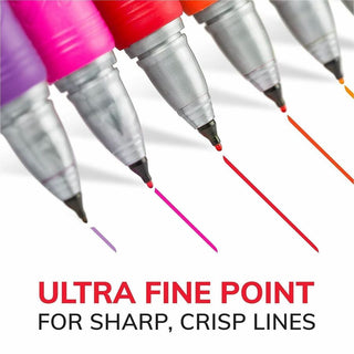Intensity Ultra Fine Tip Permanent Marker, Ultra-Fine Needle Tip, Tuxedo Black, Dozen