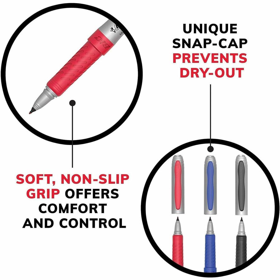 Intensity Ultra Fine Tip Permanent Marker, Ultra-Fine Needle Tip, Tuxedo Black, Dozen