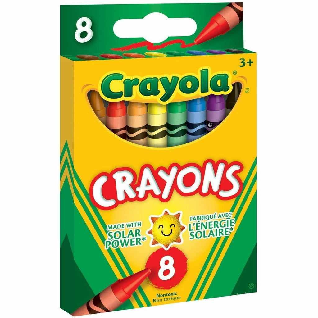 Classic Color Crayons, Tuck Box, 8 Colors