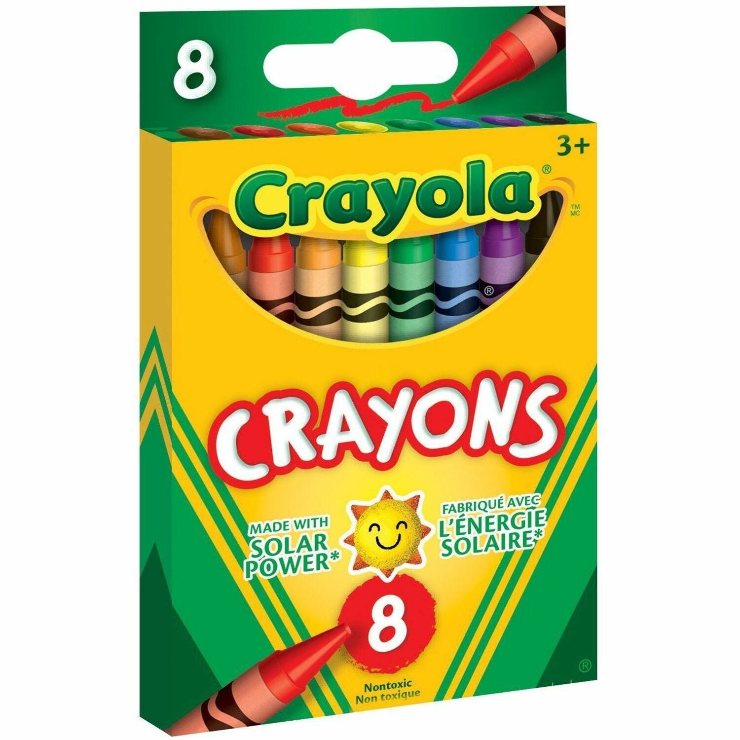 Classic Color Crayons, Tuck Box, 8 Colors