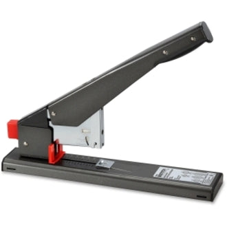 Antimicrobial 215-Sheet Extra Heavy-Duty Stapler, 215-Sheet Capacity, Black
