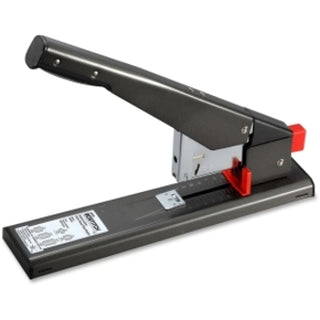Antimicrobial 215-Sheet Extra Heavy-Duty Stapler, 215-Sheet Capacity, Black