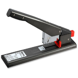 Antimicrobial 215-Sheet Extra Heavy-Duty Stapler, 215-Sheet Capacity, Black