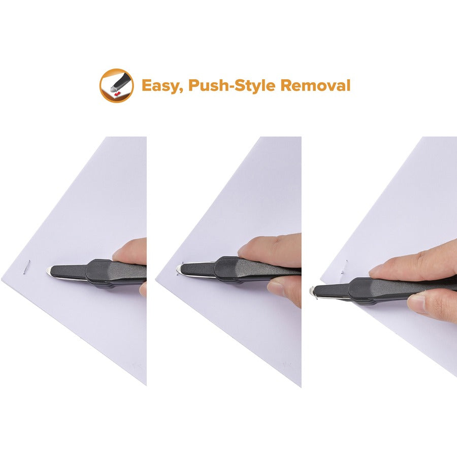 Bostitch Contemporary Staple Remover - Plastic - Black - 1 Each - 