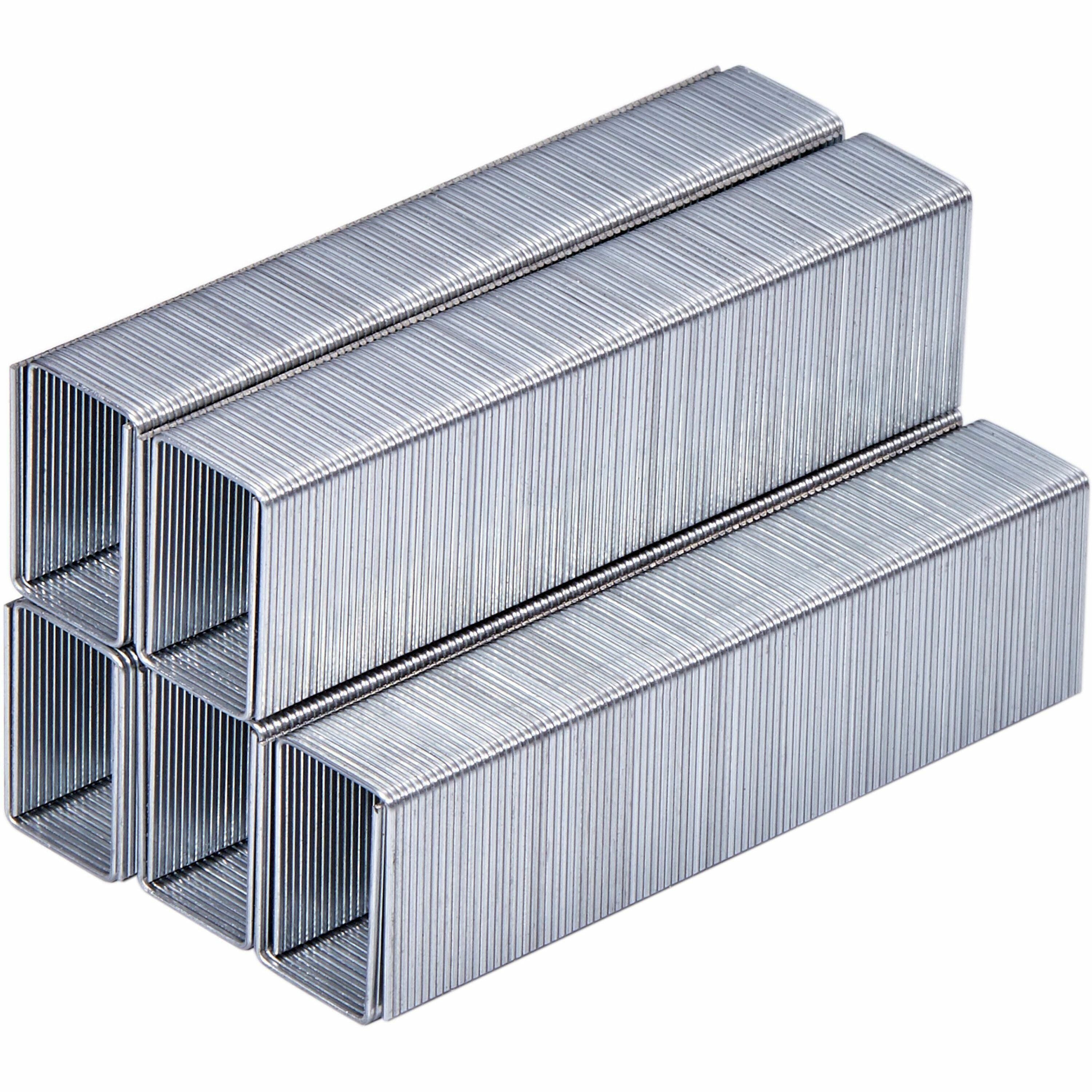 Bostitch 13/16" Heavy Duty Premium Staples - Heavy Duty - 13/16" Leg - 1/2" Crown - Holds 165 Sheet(s) - Chisel Point - Silver - High Carbon Steel - 0.8" Height x 0.5" Width0.9" Length - 1000 / Box