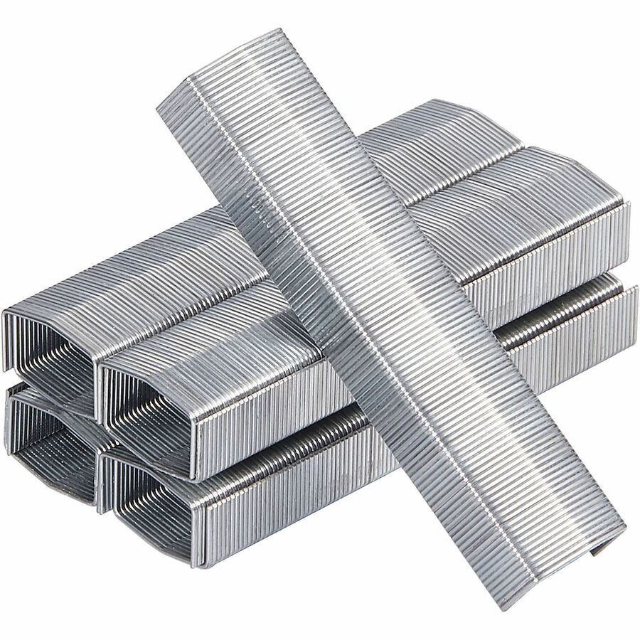 Bostitch PowerCrown Premium Staples - 210 Per Strip - 1/4" Leg - 1/2" Crown - Chisel Point - Silver - High Carbon Steel - 2.5" Height x 0.5" Width0.3" Length - 10000 / Box