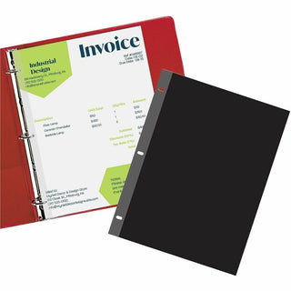 C-Line Sheet Protectors - For Letter 8 1/2" x 11" Sheet - 3 x Holes - Ring Binder - Clear - Poly - 50 / Box