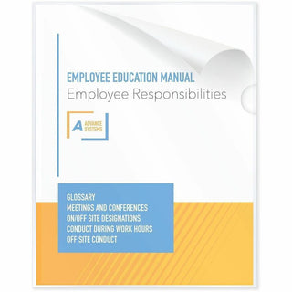 Poly Project Folders, Letter Size, Clear, 25/Box