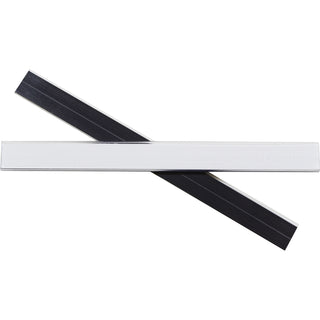 HOL-DEX Magnetic Shelf/Bin Label Holders, Side Load, 0.5 x 6, Clear, 10/Box