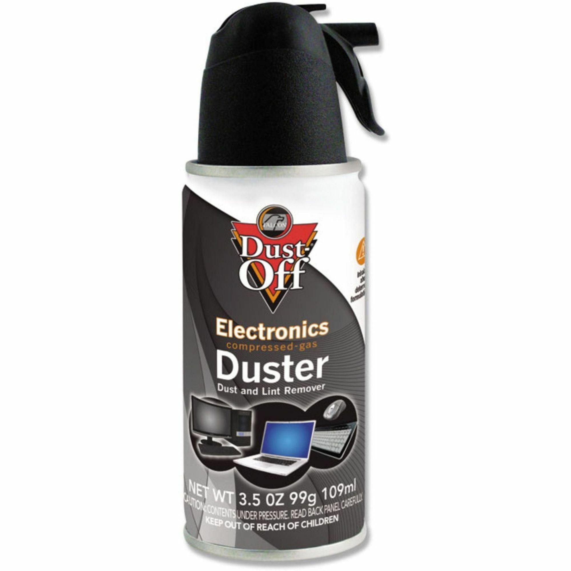 Disposable Compressed Air Duster, 3.5 oz Can