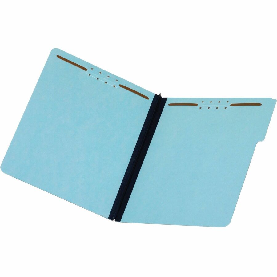 pendaflex-1-3-tab-cut-letter-recycled-classification-folder-8-1-2-x-11-1-expansion-2-fasteners-2-fastener-capacity-for-folder-top-tab-location-assorted-position-tab-position-pressboard-blue-60%-recycled-25-box_pfx615f213blu - 2