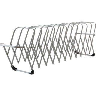 Flexifile Expandable Collator to Organizer, 12 Sections, Letter to Legal Size Files, 6" x 6.75" x 10.5", Silver