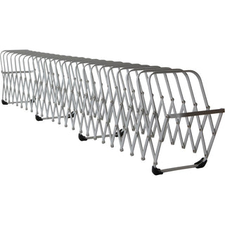 Flexifile Expandable Collator to Organizer, 24 Sections, Letter to Legal Size Files, 6.5" x 10.25" x 10.5", Silver