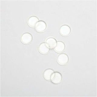 Scratch Guard Self-Adhesive Surface Protectors - 0.75" Diameter - Circle - Self-adhesive - Clear - 20/Pack
