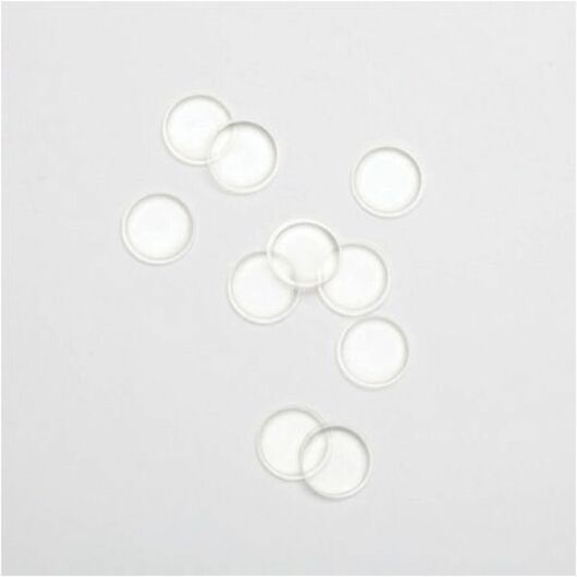Scratch Guard Self-Adhesive Surface Protectors - 0.75" Diameter - Circle - Self-adhesive - Clear - 20/Pack