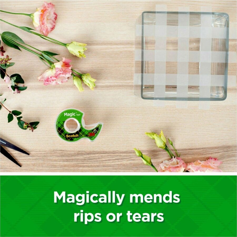 Magic Tape Value Pack, 1" Core, 0.75" x 83.33 ft, Clear, 16/Pack