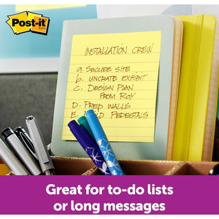 Pop-up Note Dispenser/Value Pack, For 4 x 4 Pads, Black/Clear, Includes (3) Canary Yellow Super Sticky Pop-up Pad