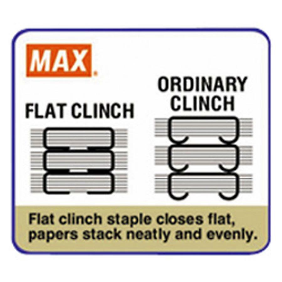 Flat-Clinch Full Strip Standard Stapler, 30-Sheet Capacity, Black
