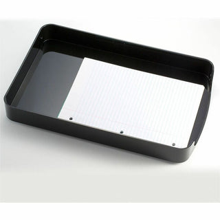 2200 Series Front-Loading Desk Tray, 1 Section, Legal Size Files, 10.25" x 15.38" x 2", Black