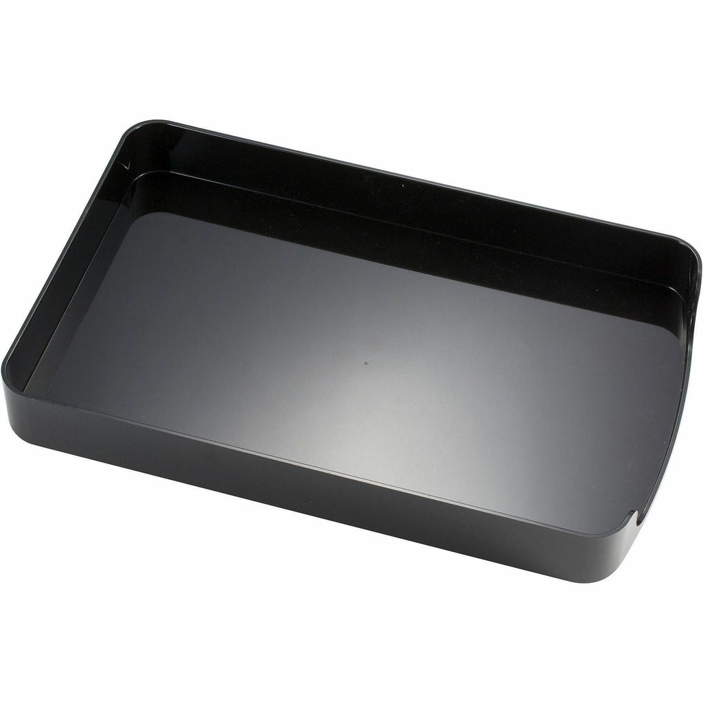 2200 Series Front-Loading Desk Tray, 1 Section, Legal Size Files, 10.25" x 15.38" x 2", Black