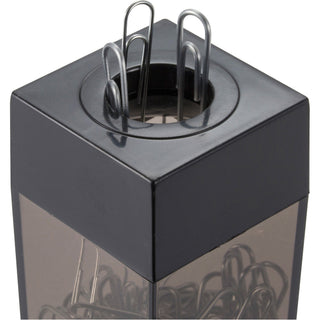 officemate-magnetic-top-paper-clip-dispenser-1-each-smoke_oic93690 - 2