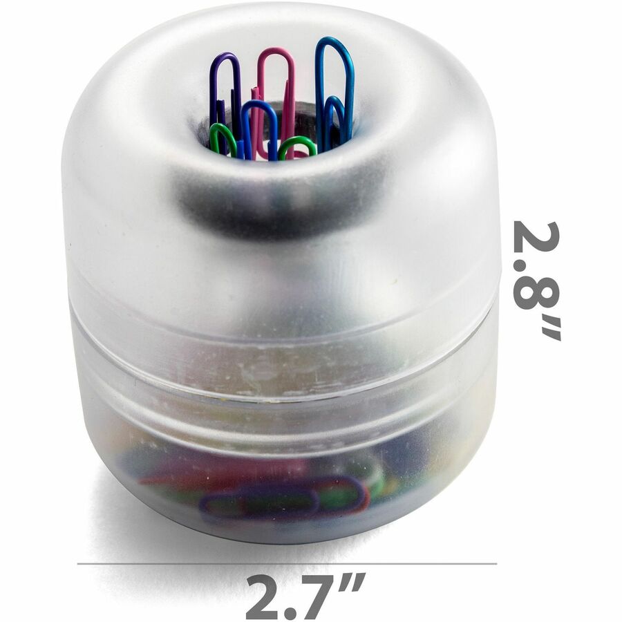 officemate-euro-style-designer-paper-clip-holder-1-each-clear_oic93695 - 5