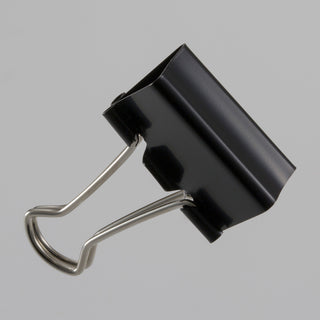 Officemate Binder Clips - Medium - 2.4" Width - 0.62" Size Capacity - for File - Corrosion Resistant, Durable - 12 / Box - Black