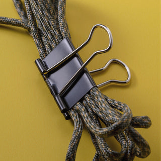 Officemate Binder Clips - Medium - 2.4" Width - 0.62" Size Capacity - for File - Corrosion Resistant, Durable - 12 / Box - Black