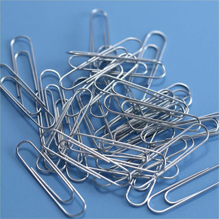 Officemate Giant Paper Clips - Jumbo - 2" Length x 0.5" Width - 1000 / Pack - Silver - Steel