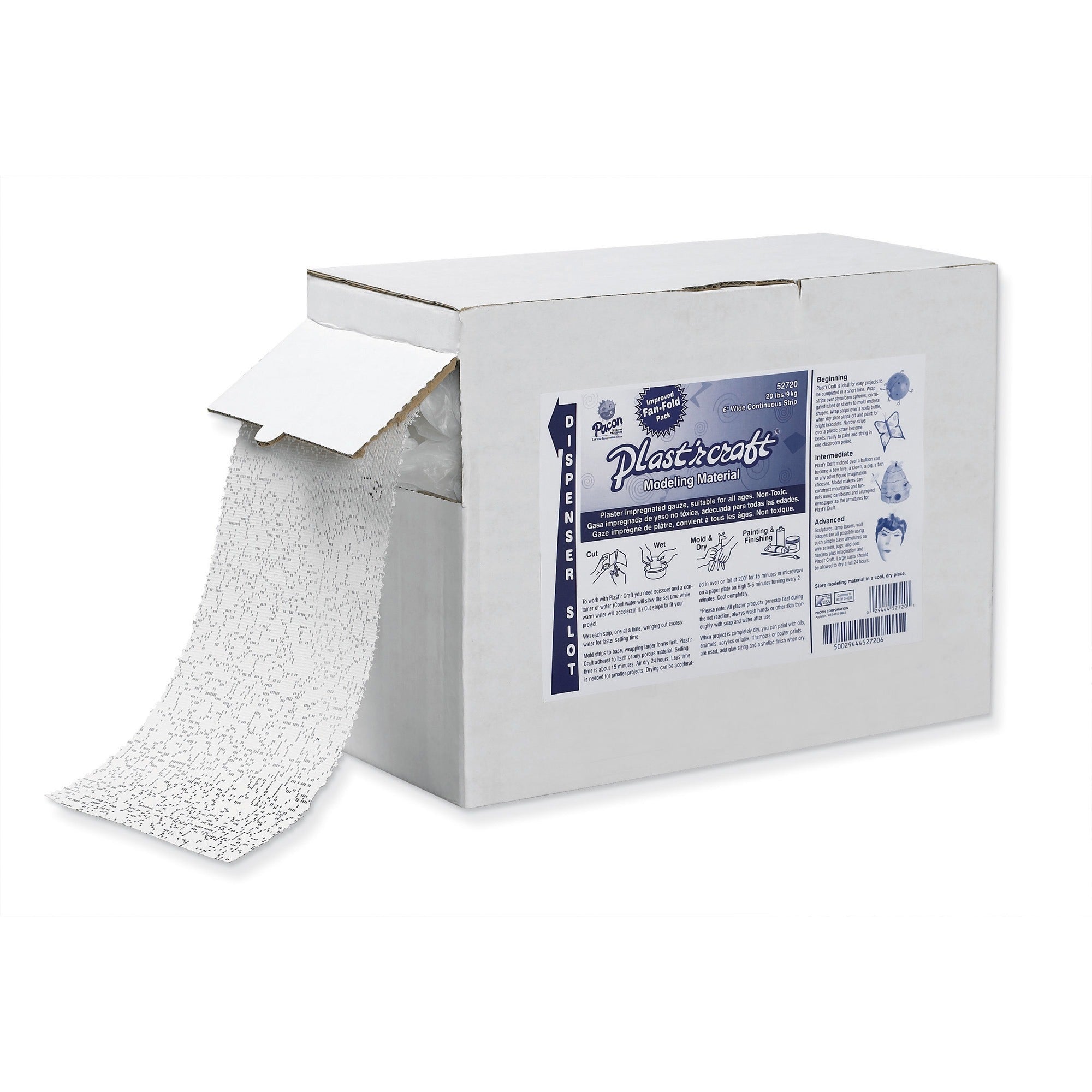 Plast'r Craft, White, 20 lbs