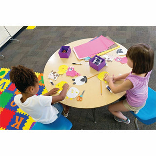 Creativity Street Art Paper Sheets - Craft, Art - 2"Height x 12"Width x 18"Length - 60 / Pack - Assorted