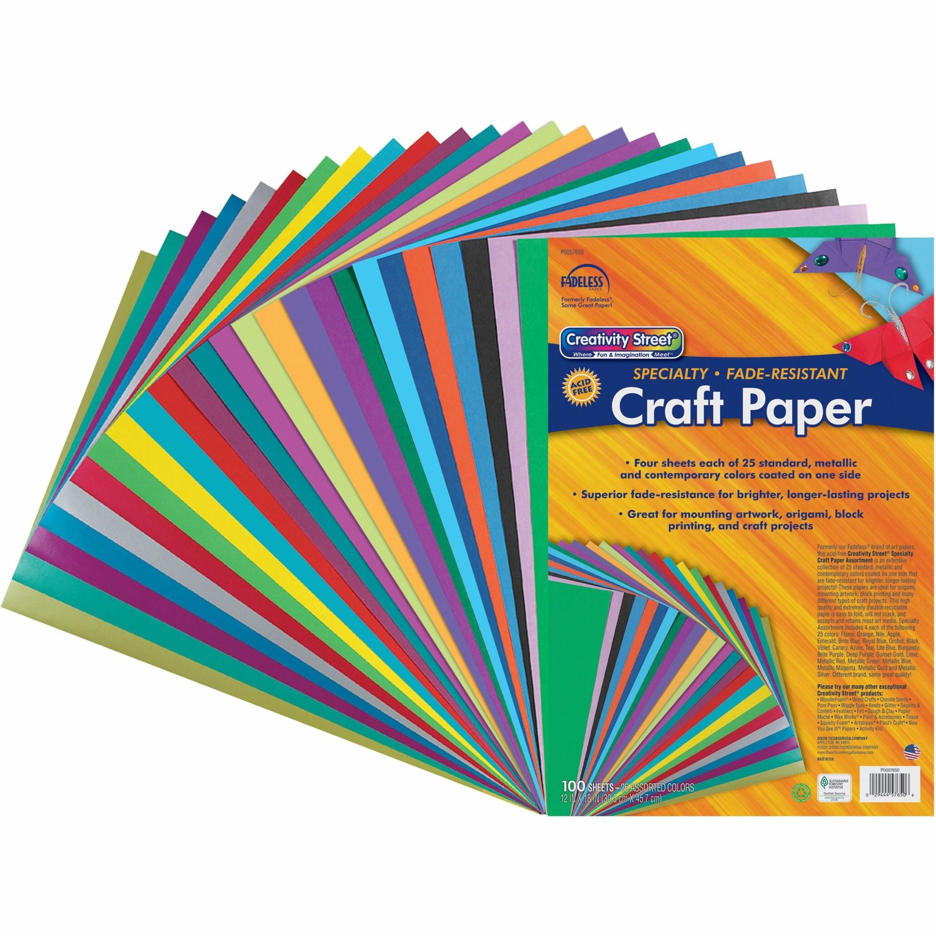 Creativity Street Designer Art Paper Sheets - Creativity Street Specialty Craft Paper - 1