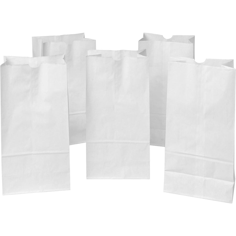 creativity-street-kraft-bag-art-project-craft-project-bag-hat-11height-x-6width-100-pack-white-kraft_pac72020 - 5