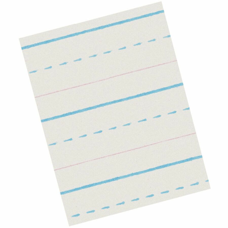 zaner-bloser-dotted-midline-newsprint-paper-500-sheets-050-ruled-unruled-margin-10-1-2-x-8-white-paper-500-pack_paczp2612 - 4