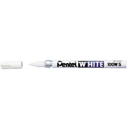 White Permanent Marker, Fine Bullet Tip, White