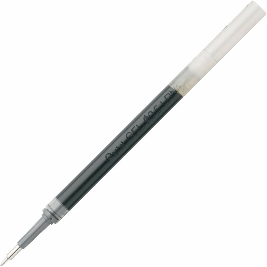 Refill for Pentel EnerGel Retractable Liquid Gel Pens, Fine Needle Tip, Black Ink