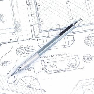 Pentel GraphGear 500 Mechanical Drafting Pencil - HB Lead - 0.9 mm Lead Diameter - Refillable - Gray Barrel - 1 Each