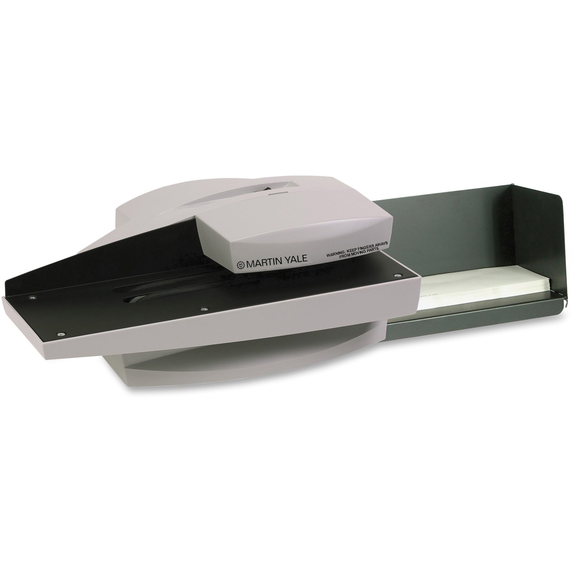 Model 1632 Automatic Electric Letter Opener, 10.5", Gray