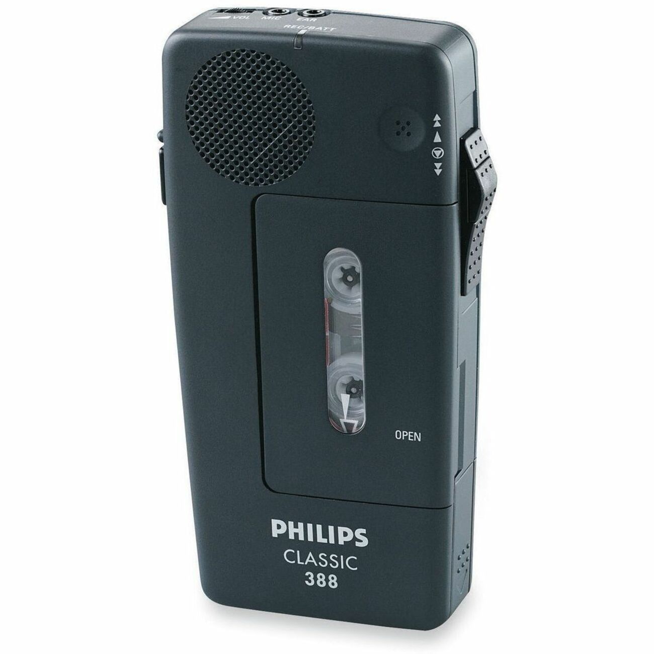 Pocket Memo 388 Slide Switch Mini Cassette Dictation Recorder